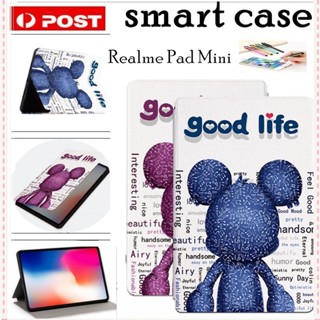 เคสหนัง ฝาพับ กันกระแทก ลายการ์ตูนน่ารัก สําหรับ Realme Pad Mini 8.7 นิ้ว