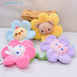 Tuilieyfish ของเล่นตุ๊กตาสัตว์ ดอกไม้ ดึง และเขย่า พร้อมเชือกดึง 1 ชิ้น