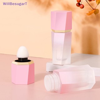 [WillBesugarT] หลอดพลาสติกเปล่า 7 มล. สีชมพู สําหรับใส่ลิปกลอส เครื่องสําอาง DIY