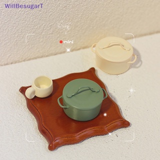 [WillBesugarT] โมเดลหม้อซุป ขนาดมินิ 1:12 สําหรับตกแต่งบ้านตุ๊กตา [ใหม่]