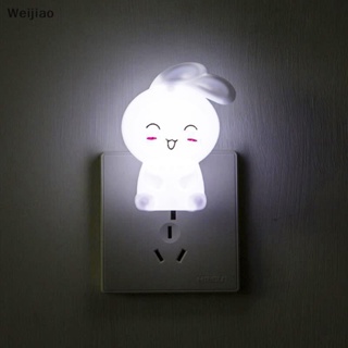 Weijiao% โคมไฟติดผนัง LED ลายการ์ตูนกระต่ายน่ารัก สําหรับเด็ก