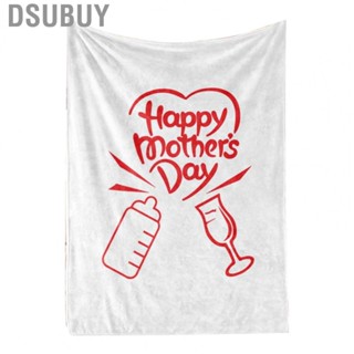 Dsubuy Happy Mother s Day Throw  Machine Washable Cozy for Couch Sofa Bed Office All Seasons