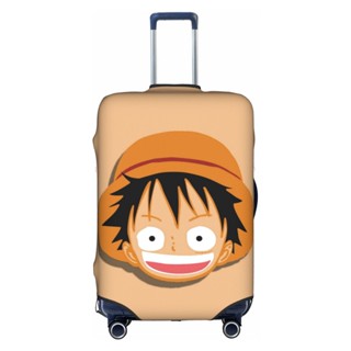 (พร้อมส่ง) ผ้าคลุมกระเป๋าเดินทาง กันน้ํา กันฝุ่น ลาย One Piece Luffy 18 นิ้ว -32 นิ้ว