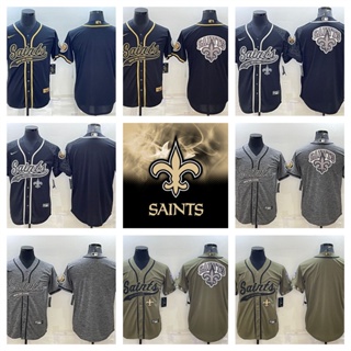 NFL New Orleans Saints เสื้อยืดเสื้อสปอร์ต