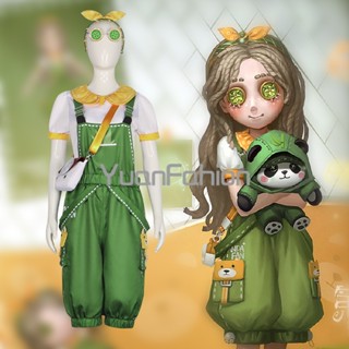 [พร้อมส่ง] ชุดคอสเพลย์ เกมแพนด้า Identity V สําหรับเด็กผู้หญิง