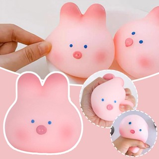 ของเล่นบีบสกุชชี่ รูปดอกซากุระ หมู และกระต่าย บรรเทาความเครียด