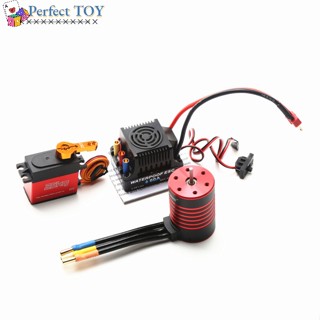 Ps มอเตอร์ไร้แปรงถ่าน กันน้ํา Combo 3650 2300 3100 3600 4500 5200kv 25 กก. Servo 60a Esc สําหรับ Hsp Hpi Traxxas