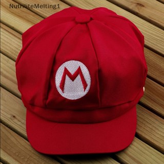 [NutriliteMelting1] หมวกคอสเพลย์ Super Mario Bros สีแดง สีเขียว 1 ชิ้น [TH]