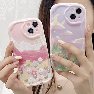 เคสโทรศัพท์มือถือ แบบนิ่ม ลายภาพวาดสีน้ํามัน รูปดอกไม้ สําหรับ OPPO A1 Pro A12E A12S A11K A15S A35 A16S A54S A16K A16E A17 A17K A76 A52 A72 A92 A53 A53S A33 A8 A31 A9 A5 A2020 A54 A55 A57 F11 A11