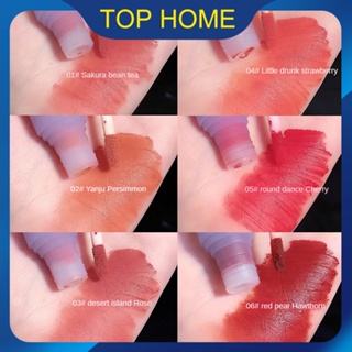 GEGE BEAR Cream Lip Paste ทาง่าย สีไม่ตก ไม่ติดถ้วย โชว์ความขาวและราคาไม่แพง Top1Store