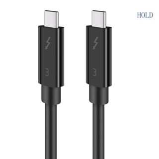 Ace สายเคเบิล 3 40gbps 100W 5A USB C สําหรับคอมพิวเตอร์ มัลติมีเดีย มอนิเตอร์ โปรเจคเตอร์ และทีวี