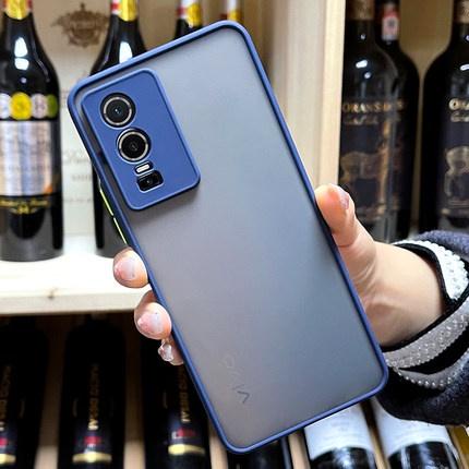เคส Vivo Y76 5G เคสวีโว่ ขอบสีผิวด้าน เคสกันกระแทก TPU Case
