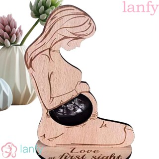 Lanfy ป้ายไม้อัลตราโซนิก ทนทาน แฮนด์เมด DIY สําหรับเด็กทารกแรกเกิด