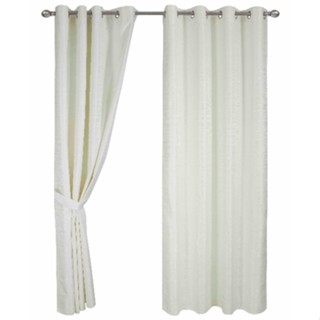 Davinci ผ้าม่านประตู  150x250ซม.   Blanco สีเบจ