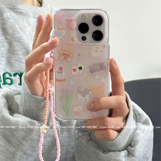 เคสโทรศัพท์มือถือ กันตก ป้องกัน ลายการ์ตูนสัตว์ สําหรับ Apple Iphone 14promax 13 11 14pro 13pro 14