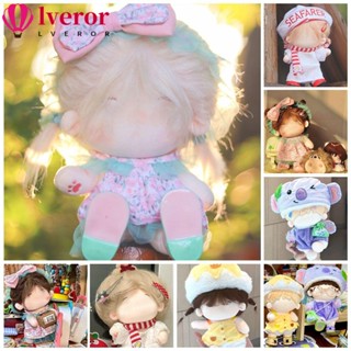 Lveror ชุดเสื้อผ้าตุ๊กตา รูปการ์ตูนไก่โคอาล่า ขนาดเล็ก 20 ซม. DIY สําหรับเด็ก