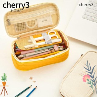 Cherry3 กล่องดินสอ ลายการ์ตูนน่ารัก ความจุขนาดใหญ่ สําหรับใส่เครื่องเขียน