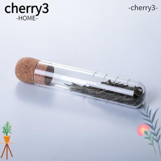 Cherry3 ที่กรองชา แบบแก้วใส ทนความร้อนสูง 6 นิ้ว 3 ชิ้น