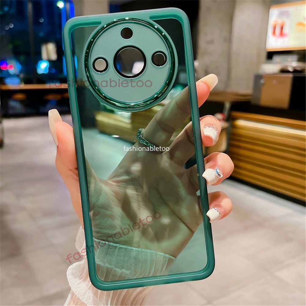 เคสซิลิโคนนิ่ม ทรงสี่เหลี่ยม กันกระแทก สําหรับ Realme 11 12 pro plus 12pro+ 12proplus 11proplus 11Nfc 11X Realme11pro+ Realme12+