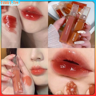 Uslike Matte Lipstick Waterproof Lip Balm High Pigment Lip Tint Long-lasting Moisturizing Lip Glaze | เวลา1