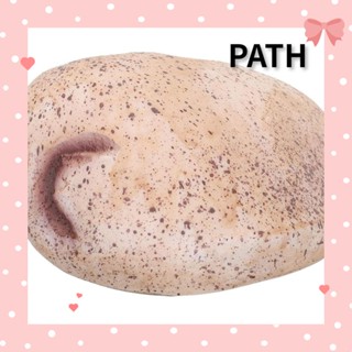 PATH กล่องเก็บกุญแจ เรซิ่น รูปหิน สีเหลืองอ่อน สําหรับผู้ใหญ่ เด็ก