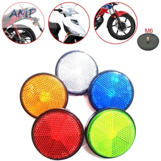 ⚡READYSTOCK⚡Circular Reflector Night Reflector Reflective Light Universal Car Reflector