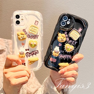 เคสโทรศัพท์มือถือนิ่ม ขอบโค้ง ลายกระต่าย 3D สําหรับ infinix Hot 20 20i 20Play Hot 12 11 10 9Play Note 12 Hot 30 30i 30Play Smart 7 5 2020 6 6Plus Hot 8 10Lite