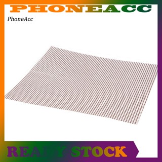 Phoneacc แผ่นตาข่าย PTFE ทนความร้อน ไม่ติดผิว ใช้ซ้ําได้ สําหรับย่างบาร์บีคิว