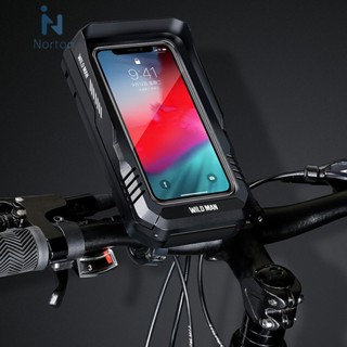 Wild MAN 0.6L MTB จักรยาน มือจับ เคสโทรศัพท์มือถือ กันน้ํา สําหรับสกูตเตอร์ไฟฟ้า รถจักรยานยนต์ หน้าจอสัมผัส โทรศัพท์มือถือ