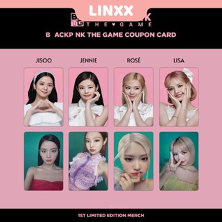 Linxx โปสการ์ดอัลบั้ม BlackPink BPTG Lomo Card Kpop 4 ชิ้น