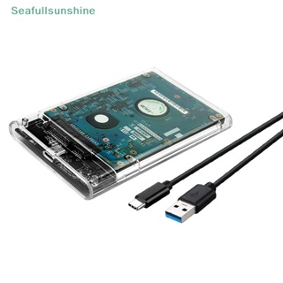 Seaf&gt; เคสฮาร์ดดิสก์ SSD SATA3 USB3.1 Type-C HDD 2.5 นิ้ว เป็น USB 3.1