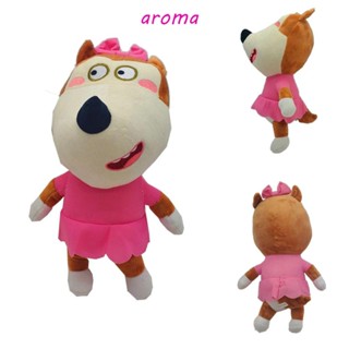 Aroma Wolfoo ครอบครัวสัตว์น่ารัก นุ่ม ของเล่นเด็ก ของขวัญ ของเล่นเด็ก ตุ๊กตาการ์ตูนอะนิเมะ