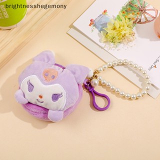 Bgth พวงกุญแจ จี้ตุ๊กตา Sanrio Cinnamoroll Kuromi Melody Kawaii Pompom Purin พร้อมกระเป๋าใส่เหรียญ สําหรับเด็กผู้หญิง