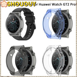 Shououy กรอบกันรอยหน้าจอ แบบนิ่ม สําหรับ Huawei Watch GT2 Pro