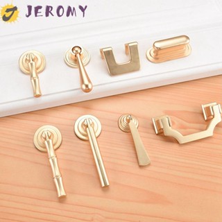 Jeromy ที่จับลิ้นชัก โลหะผสมสังกะสี พร้อมสกรู สําหรับตู้เสื้อผ้า ตู้กับข้าว