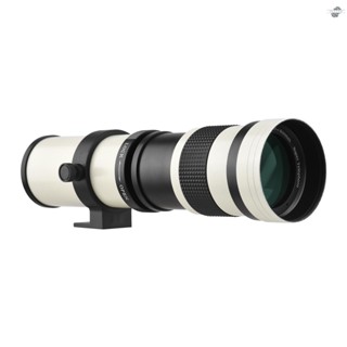 {fly} Camera MF Super Telephoto Zoom Lens F/8.3-16 420-800mm T Mount with Universal 1/4 Thread Replacement for    Fujifilm Olympus Cameras