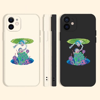 Rick Morty เคสไอโฟน 13 pro max case animation iPhone 14 12 11 promax เคส X Xr Xs Max 7 8 Plus Se 2020 8พลัส cover