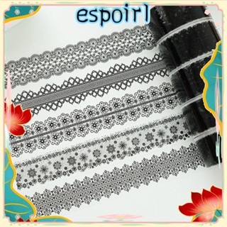 Espo เทปกาว ลายลูกไม้ สําหรับตกแต่งสมุดภาพ DIY