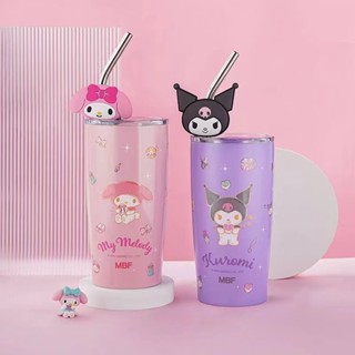 SANRIO กระติกน้ําร้อน ลายการ์ตูน Hello Kitty ขนาด 600 มล. เหมาะกับของขวัญ สําหรับผู้ใหญ่ และเด็ก และนักเรียน