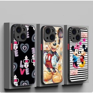 เคสโทรศัพท์มือถือแบบนิ่ม ลายมิกกี้เมาส์น่ารัก SXC17 สําหรับ iPhone 12 13 Plus 14 Pro Max