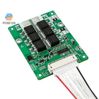 Pcbfun 10s 36v 20a Li-ion บอร์ดป้องกัน Mini 6mos พร้อม / ไม่มีโมดูลอีควอไลซ์