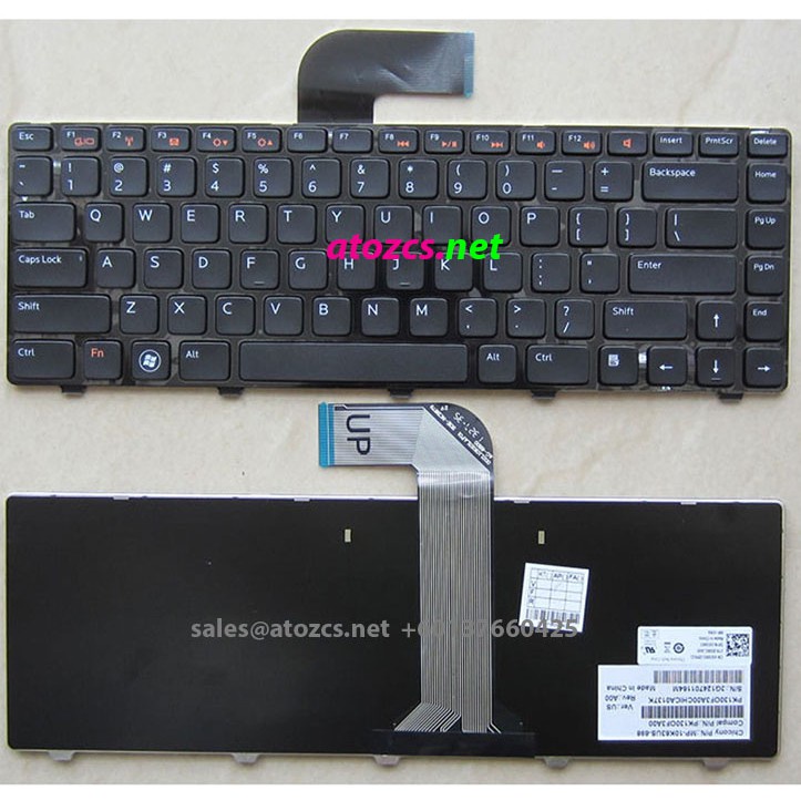 DELL INSPIRON 14R N4110 M4040 N4050 M4110 แป้นพิมพ์แล็ปท็อป