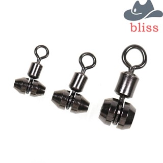 Bliss ตะขอตกปลา สเตนเลส 3 ทาง 3 ทาง อุปกรณ์เสริม สําหรับตกปลาน้ําเค็ม 10 ชิ้น