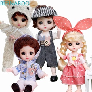 Bernardo ตุ๊กตาเจ้าหญิง Bjd 3d 16 ซม. 13 ข้อต่อ ขนาดเล็ก ของเล่นสําหรับเด็ก