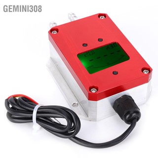  Gemini308 LCD เครื่องส่งสัญญาณอากาศดิจิตอลอัจฉริยะเซ็นเซอร์ความดันอากาศ DC 24V 4-20mA สำหรับการระบายอากาศในวอร์ด