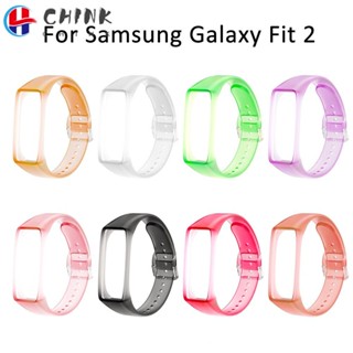 สายรัดข้อมือ แบบนิ่ม แบบเปลี่ยน สําหรับ Galaxy Fit 2 SM-R220