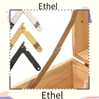 Ethel1 บานพับไม้ สไตล์โบราณ สําหรับติดมุมเฟอร์นิเจอร์ ตู้กับข้าว 10 ชิ้น