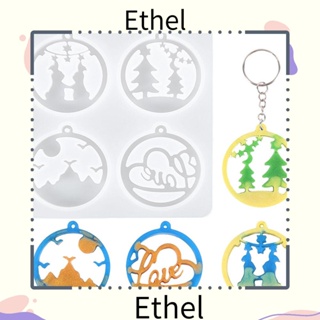 Ethel1 แม่พิมพ์เรซิ่น อีพ็อกซี่ สําหรับทําสบู่ พวงกุญแจ วันวาเลนไทน์