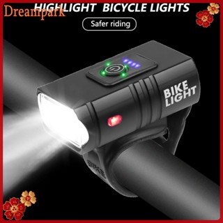 Lee Bicycle ไฟ LED ติดหน้ารถจักรยาน 10 วัตต์ 800 ลูเมน 6 โหมด ชาร์จ USB