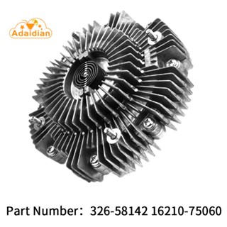 พัดลมระบายความร้อนหม้อน้ํา อุปกรณ์เสริม สําหรับ Toyota Tacoma T100 Pickup Truck 4Runner 2.7L 326-58142 16210-75060